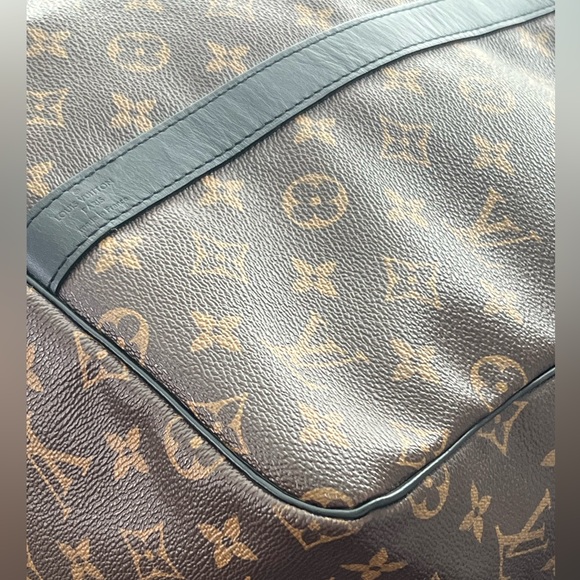 LOUIS VUITTON Keepall 55 Monogram Macassar - 💯 AUTHENTIC - M56714 - Picture 6 of 13